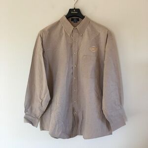 VTG Vantage Nissan car dealership Employee Cotton button down Shirt mens XXL